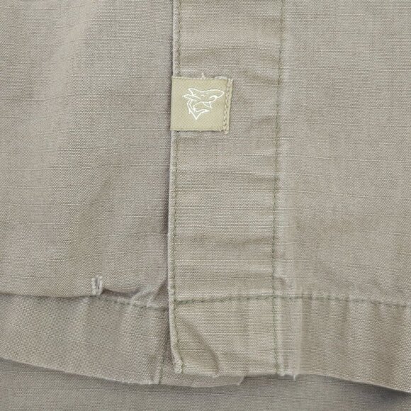 RETRO BUM EQUIPMENT CARGO SHIRT Men's Size Large Small Stash Pocket - Picture 4 of 10